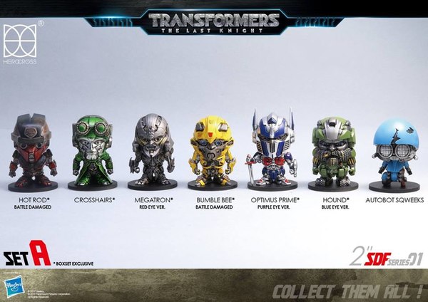 Herocross SDF Series   2 Inch 4 Inch Super Deformed Transformers The Last Knight Figure Photos  (3 of 32)